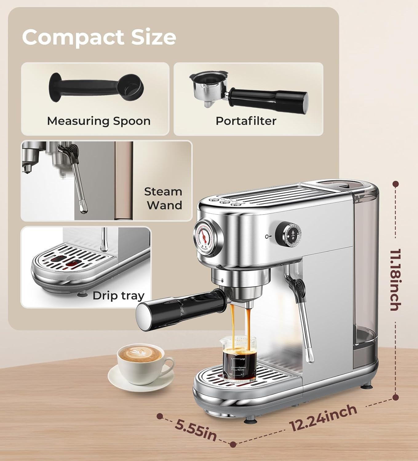 20 bar coffee maker